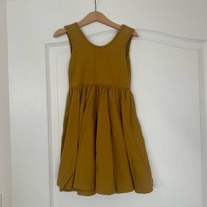 Alice +Ames Tank Ballet Dress, chartreuse, size 5